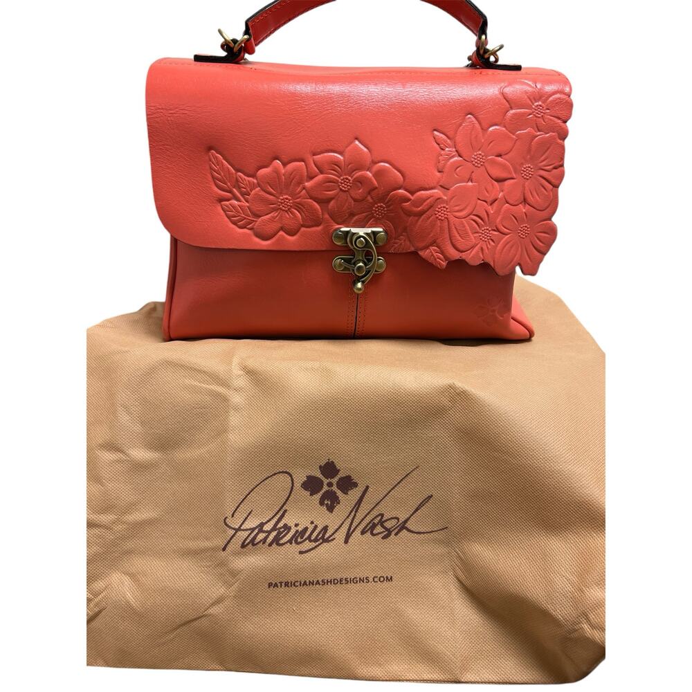 Patricia Nash Charonne Leather Satchel
